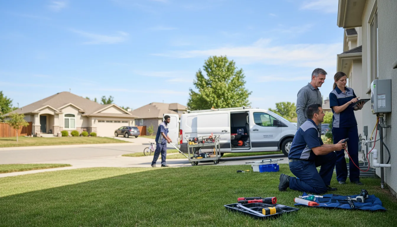 Tankless water heater service in Elmore City, OK